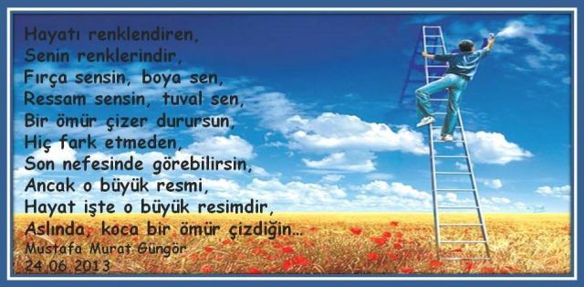 Hayatı bir resimdir