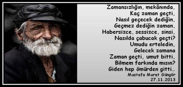 giden ömürden gitti