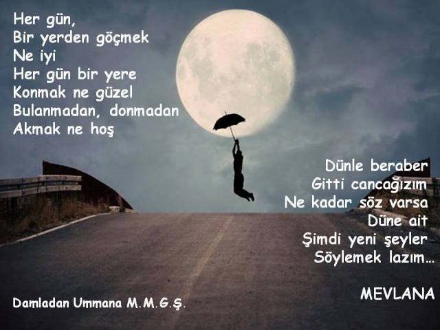 Yeni şeyler söylemek lazım