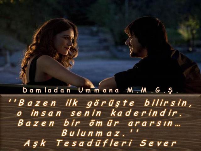 aşk tesadüfleri sever