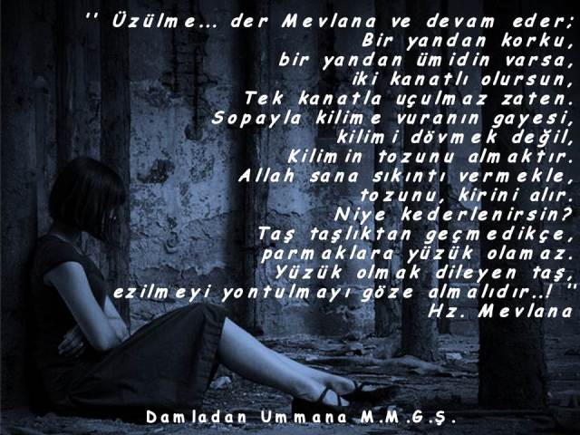 mevlana kilimi sopayla dövmek