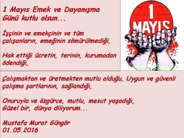 1 mayıs