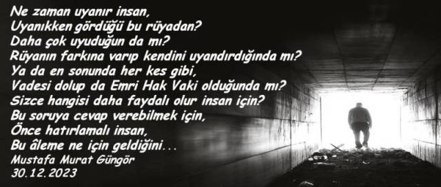 Ne zaman Uyanır İnsan